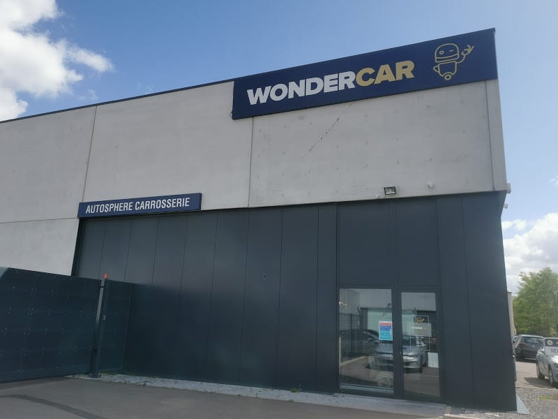 Gebouw carrosserie Wondercar Seraing Autosphère