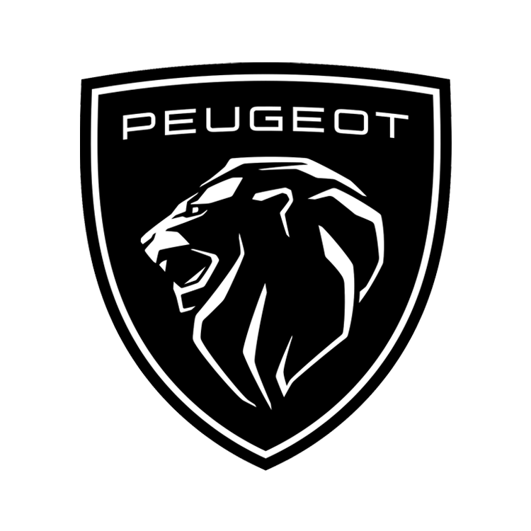 Logo van het automerk Peugeot